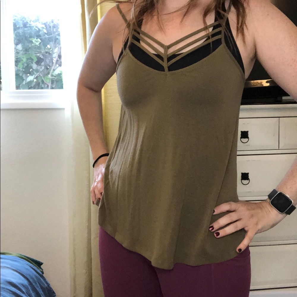 Olive tank from express size XS